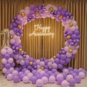 Lavender love anniversary ring