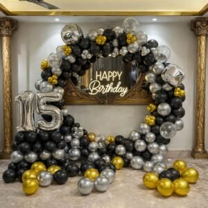 Grand galaxy birthday hoop