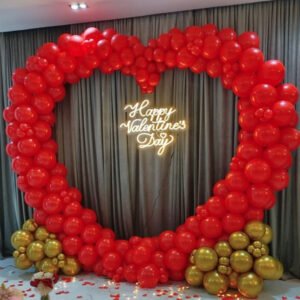 Red Heart Decoration For Anniversary & Valentine